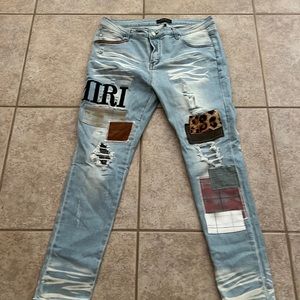 Amiri blue jeans 38